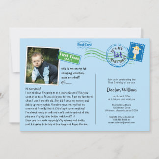 Spaß Postkarte Geburtstagsparty Einladung