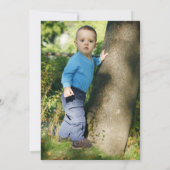 Spaß Postkarte Geburtstagsparty Einladung (Rückseite)