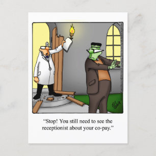 Spaß-Postkarte "Spectickles" Postkarte