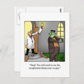 Spaß-Postkarte "Spectickles" Postkarte (Vorne/Hinten)