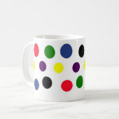 Spaß punktiert Tasse (Vorderseite Links)