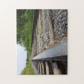 Spaß! Puzzle - Blick auf die Zugspuren (Vertikal)