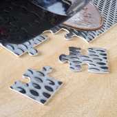 Spaß! Puzzle - Glas Wein auf Patio (Seite)