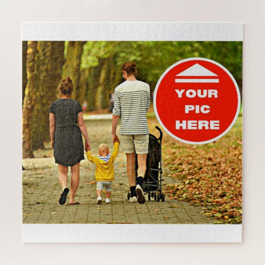 Spaß! Puzzle - Personalisiert - 20" x 20", 676 Stü (Horizontal)