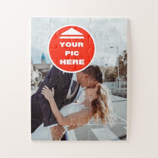 Spaß! Puzzle - Personalisiert - 30 übergroße Stück (Vertikal)