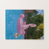 Spaß! Puzzle - Sommertag am Pool (Horizontal)