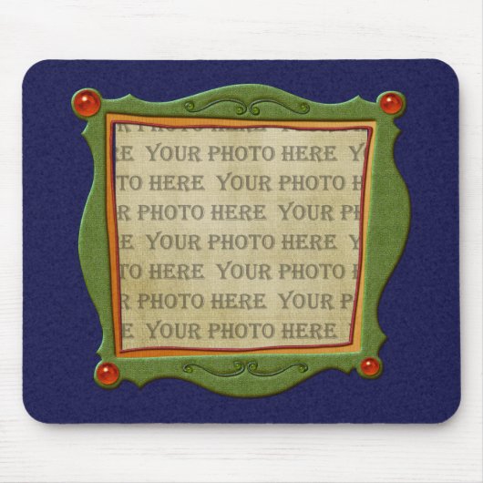 Spaß-Rahmen Mousepad (Vorne)
