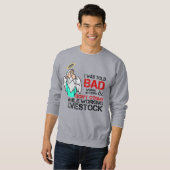 Spaß-Rändelleben Sweatshirt (Vorne ganz)