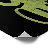 Spaß Redewendungen für Rollstuhlfahrer - Chancen f Poster (Ecke)