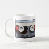 Spaß-Retro Kassette Kaffeetasse (Links)
