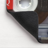 Spaß-Retro Kassette Mousepad (Ecke)