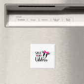 Spaß Rette das Bewusstsein für Brustkrebs Magnet (In Situ (Geschirrspüler))