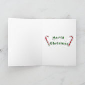 Spaß-Robin-Weihnachtskarte Feiertagskarte (Innenseite)