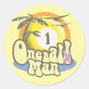 Spaß Runder Aufkleber