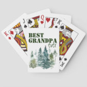 Spaß Rustikal bester Opa je Spielkarten (Rückseite)