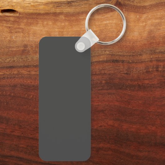 Spaß rustikal, nautischer ANCHOR MIT NAME | SCHLÜS Schlüsselanhänger (Rückseite)