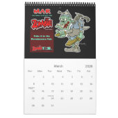Spaß-Sachen 2015, zum mit Ihrem ZOMBIE Kalender zu (Mär 2026)