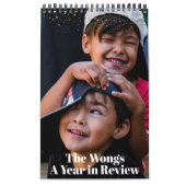 Spaß Saisonüberlagerung | Foto Personalisierter Ka Kalender (Titelbild)