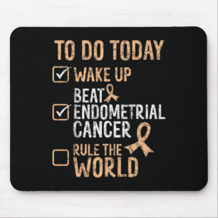 Spaß schlägt Gebärmutterkrebs, beherrsche die Welt Mousepad