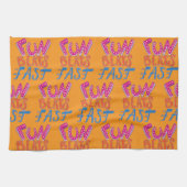 Spaß schlägt schnell geschirrtuch (Horizontal)