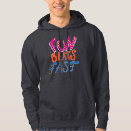 Spaß schlägt schnell hoodie