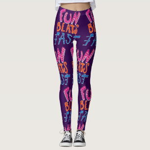 Spaß schlägt schnell leggings