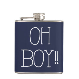 Spaß, schwach weiß OH Junge! | Flachmann