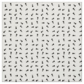 Spaß-schwarzes Ameisen-Wanzen-Druck-Gewebe Stoff (Muster)