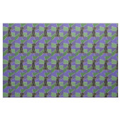 Spaß-schwarzes Labrador retriever-Kunst-Gewebe Stoff (Fat Quarter (45,7 x 55,9 cm))