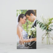 Spaß Script Hochzeit danke (Stehend Vorderseite)