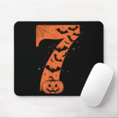 Spaß sechs sieben 6 7 Meme Design Paare Halloween  Mousepad (Mit Mouse)