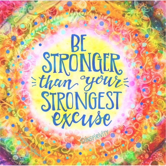 Spaß sei eine starke Motivierend Inspirivity Trend Aufkleber (Vorderseite)