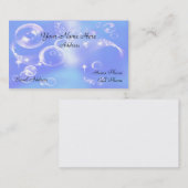 Spaß-Seifenblase-Visitenkarte Visitenkarte (Vorne/Hinten)