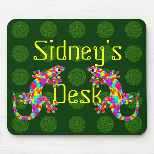 Spaß-Sidneysalamander-Mausunterlage Mousepad (Vorne)