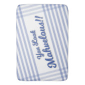 Spaß Sie schauen Mahvelous (wunderbar) Bath Mat Badematte (Vorderseite Vertikal)