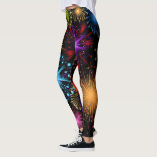 Spaß-Silvester-Feiertags-Party-Leggings Leggings