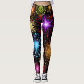 Spaß-Silvester-Feiertags-Party-Leggings Leggings