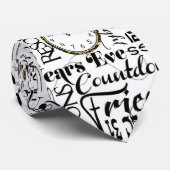 Spaß-Silvester-Party-Krawatte Krawatte (Gerollt)