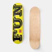 Spaß Skateboard (Vorderseite)
