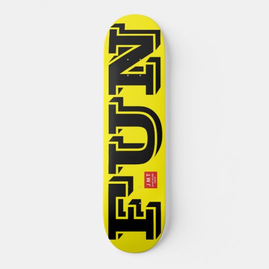 Spaß Skateboard (Vorderseite)
