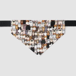 Spaß so viele Katzen und Kätzchen Collage Muster