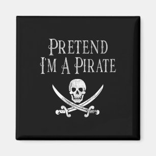 Spaß, so zu tun, als wäre ich ein Piratenspiel Hal Magnet