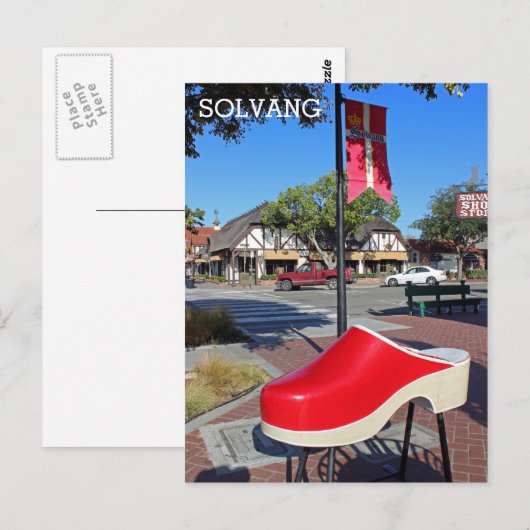 Spaß Solvang Postcard! Postkarte (Vorne/Hinten)