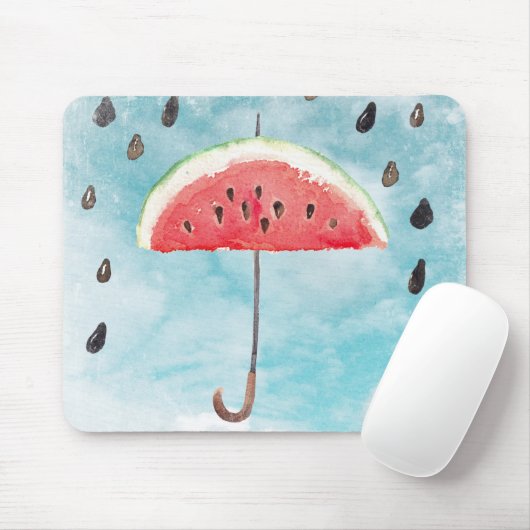 Spaß Sommer Frische Melon Frucht Regen Mousepad (Mit Mouse)
