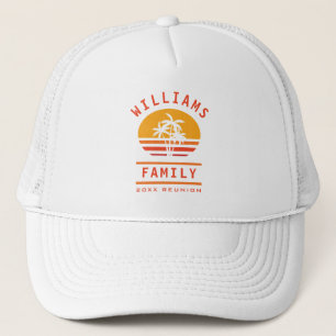 Spaß Sommerurlaub Tropical Beach Family Wiedersehe Truckerkappe