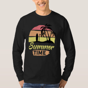 Spaß Sommerzeit Ereignisse Sonnenschein Strände Su T-Shirt