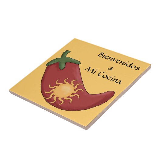 Spaß-spanisches heißes rotes fliese (Seite)