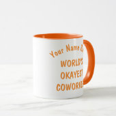 Spaß Spaß - der beste, kundenspezifische Text der Tasse (VorderseiteRechts)