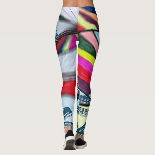 Spaß-Spaß-Spaß! Leggings (Rückseite)