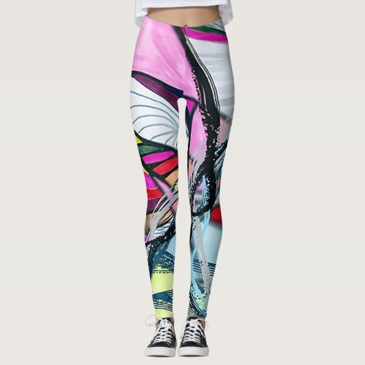 Spaß-Spaß-Spaß! Leggings (Vorderseite)